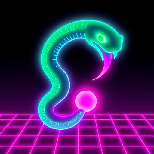 Neon Snake game artwork